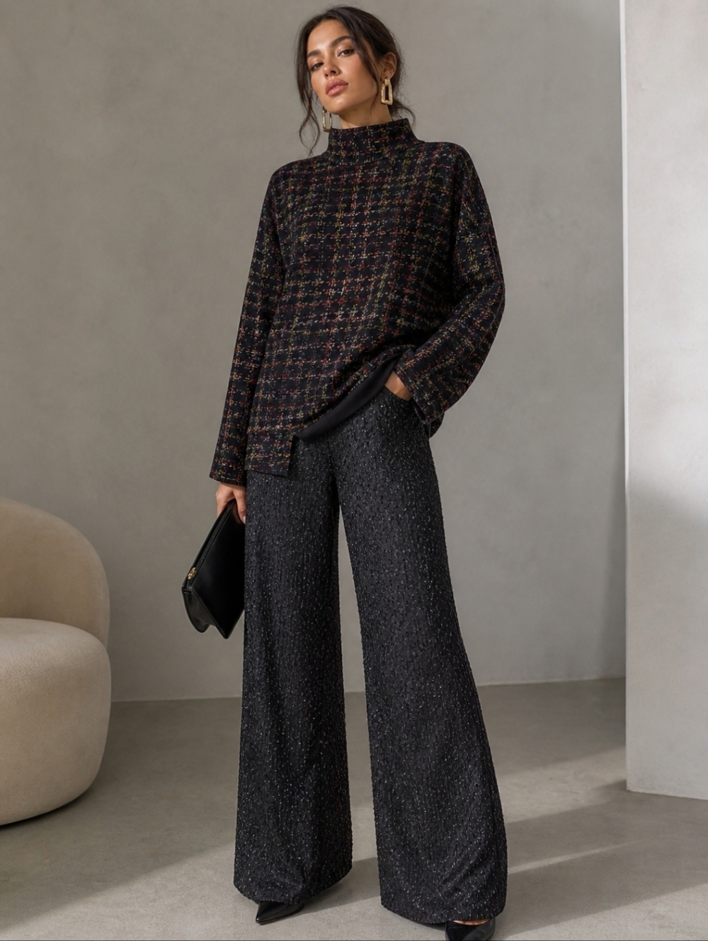 KOZAN Oversized asymetric Top